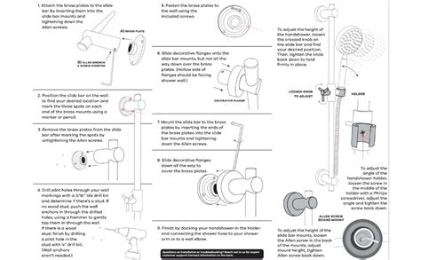 HammerHead Showers® ALL METAL 27.5 Inch Shower Slide 